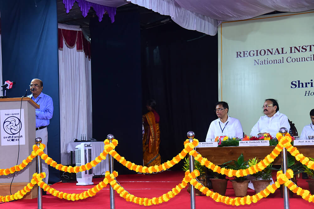 Honorable Vice President of India Visit to RIE, Mysuru